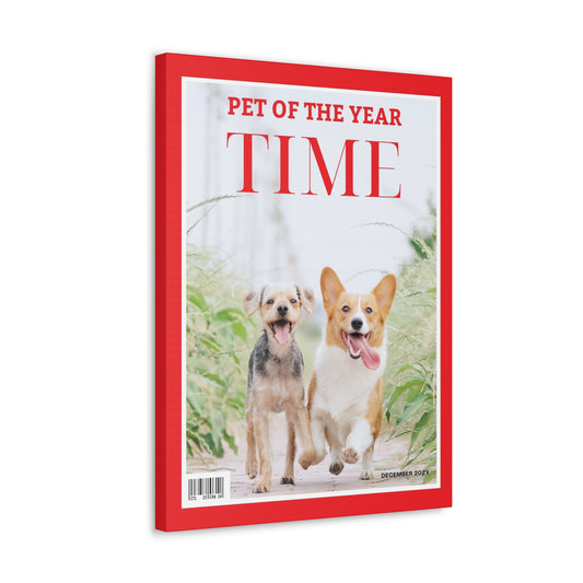 Time - Custom Pet Magazine Portrait