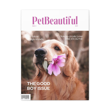 Beautiful - Custom Pet Magazine Portrait