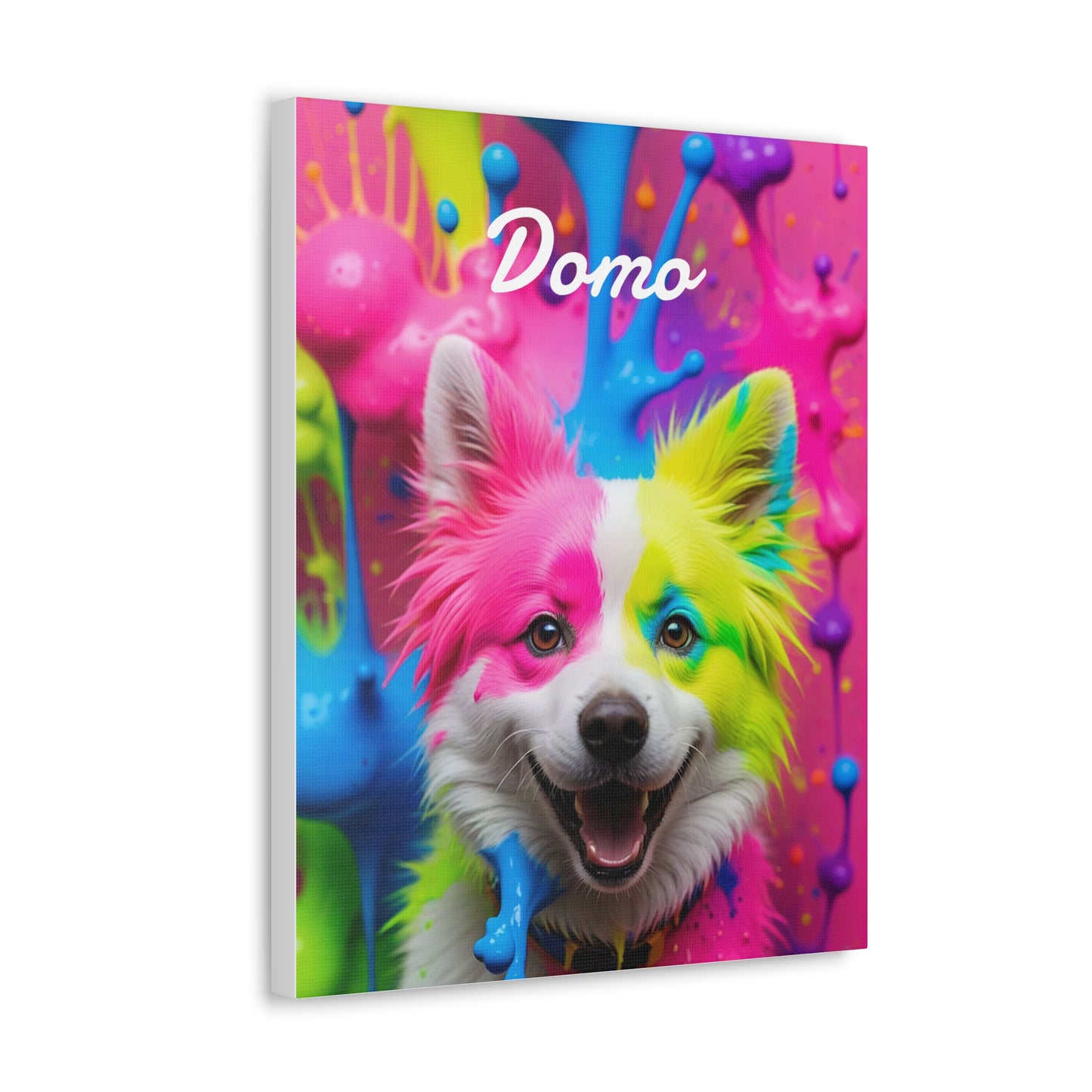 Colour Splash Custom Pet Painting - Custom Pet Portrait