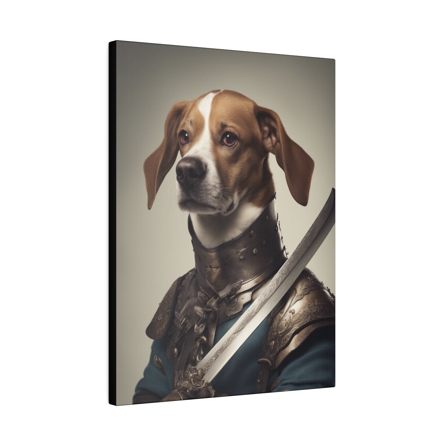 The Swordsman - Custom Pet Portrait