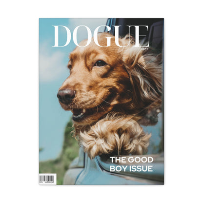 Dogue - Custom Pet Magazine Portrait