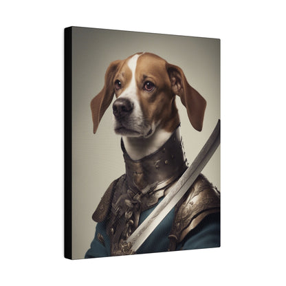 The Swordsman - Custom Pet Portrait