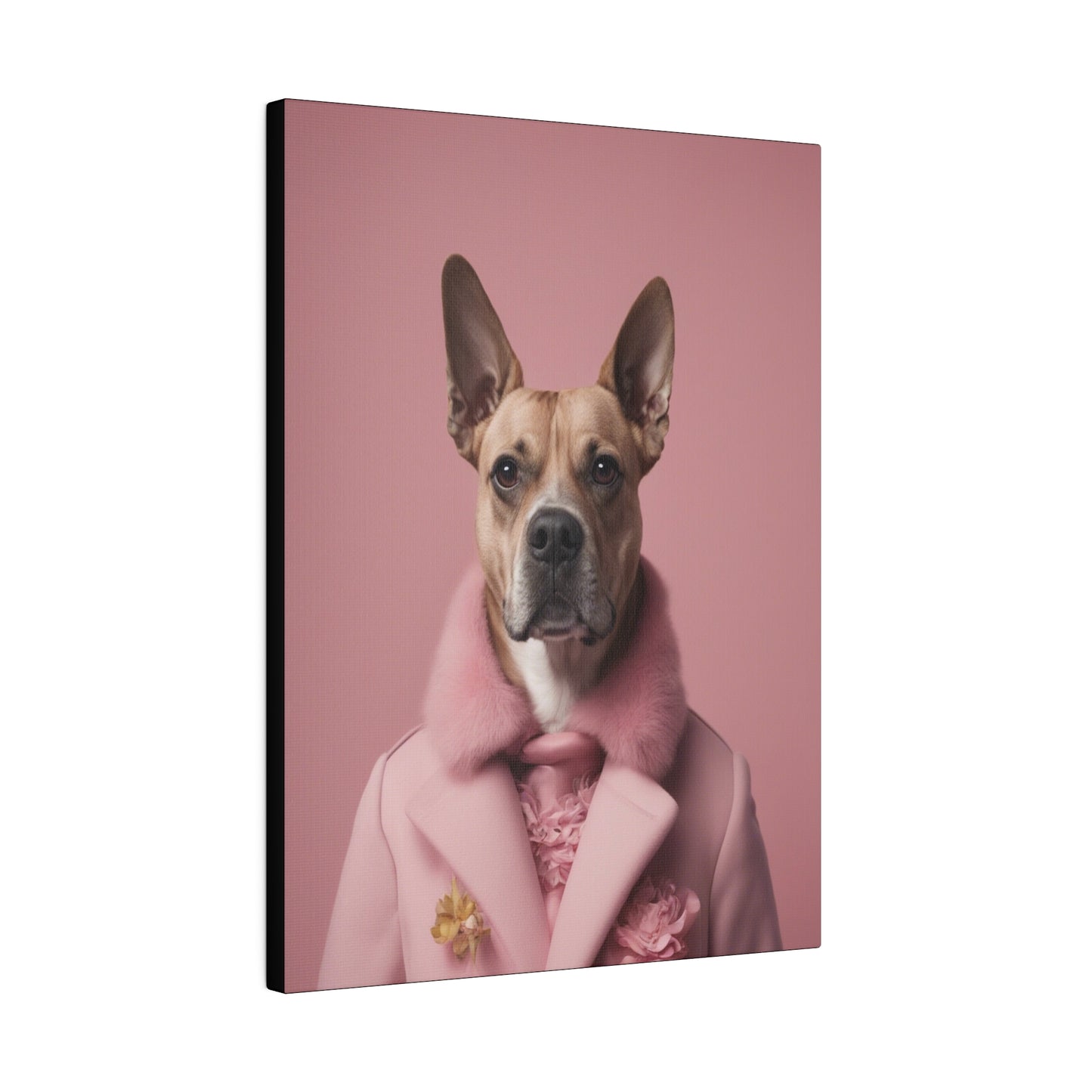 The Pink Model - Custom Pet Portrait