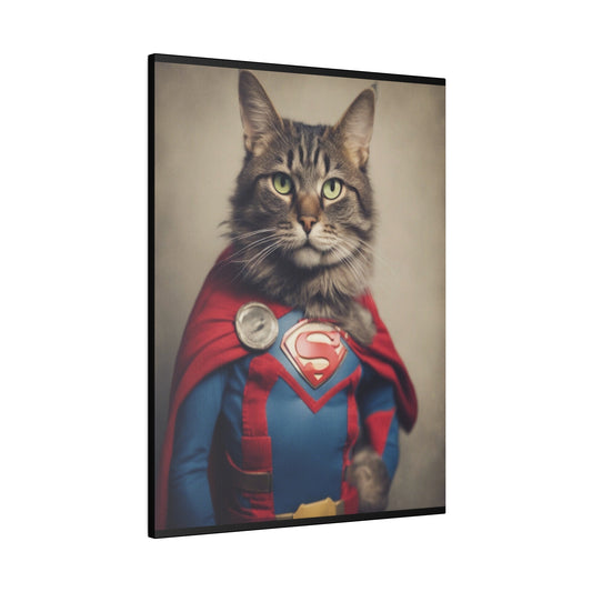 The Super Cat - Custom Pet Portrait