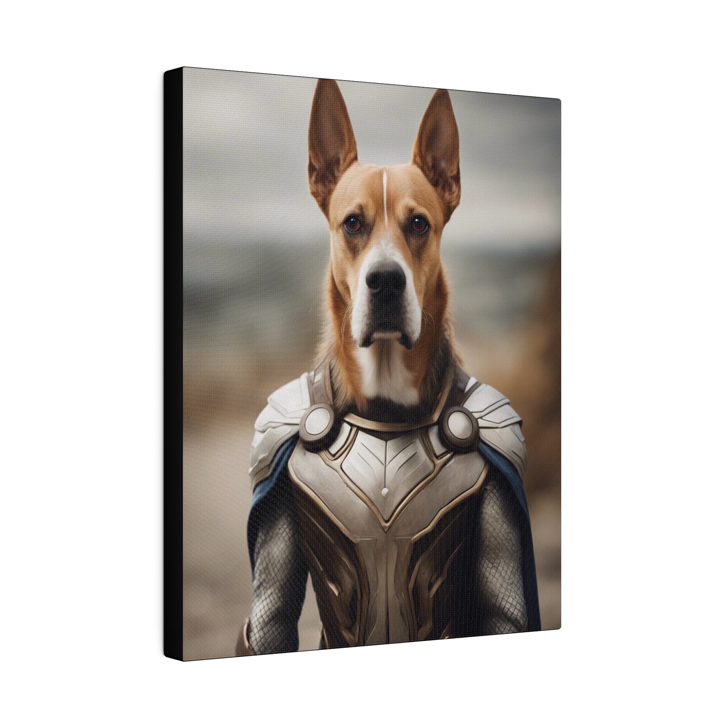 The Warrior - Custom Pet Portrait