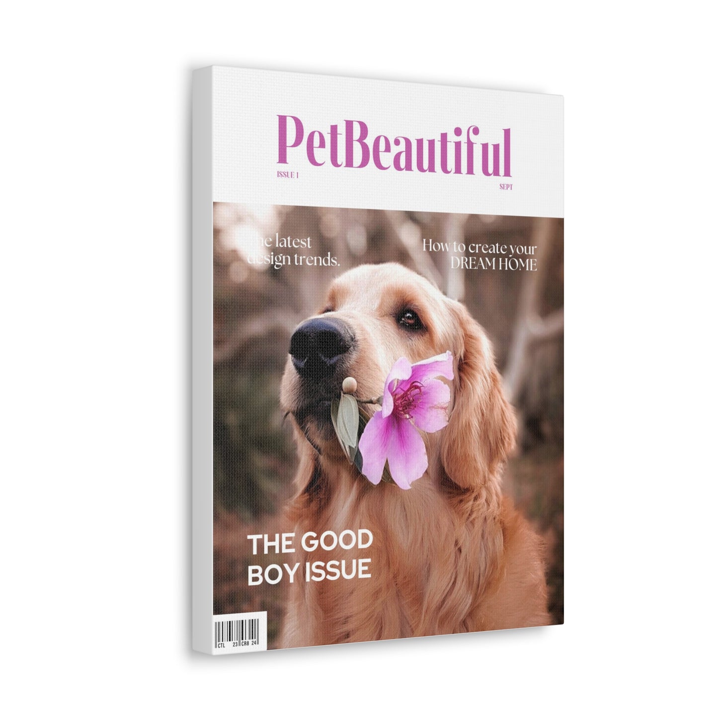 Beautiful - Custom Pet Magazine Portrait