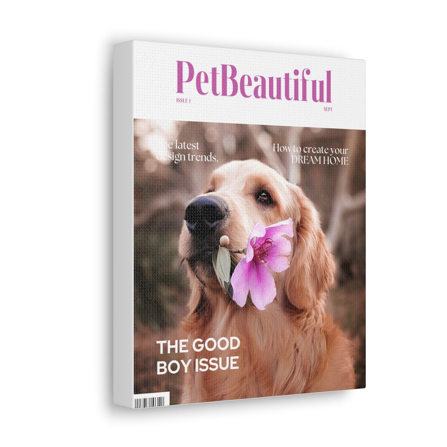 Beautiful - Custom Pet Magazine Portrait