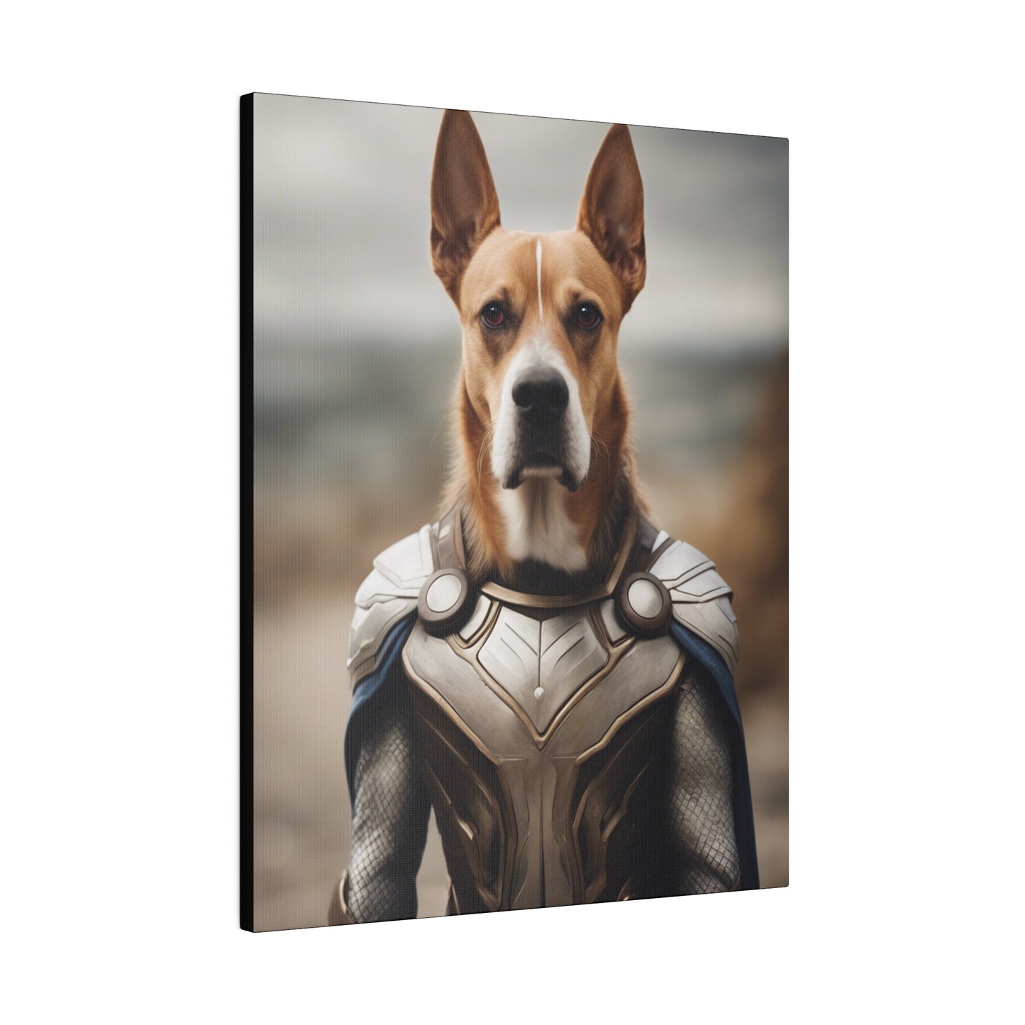 The Warrior - Custom Pet Portrait