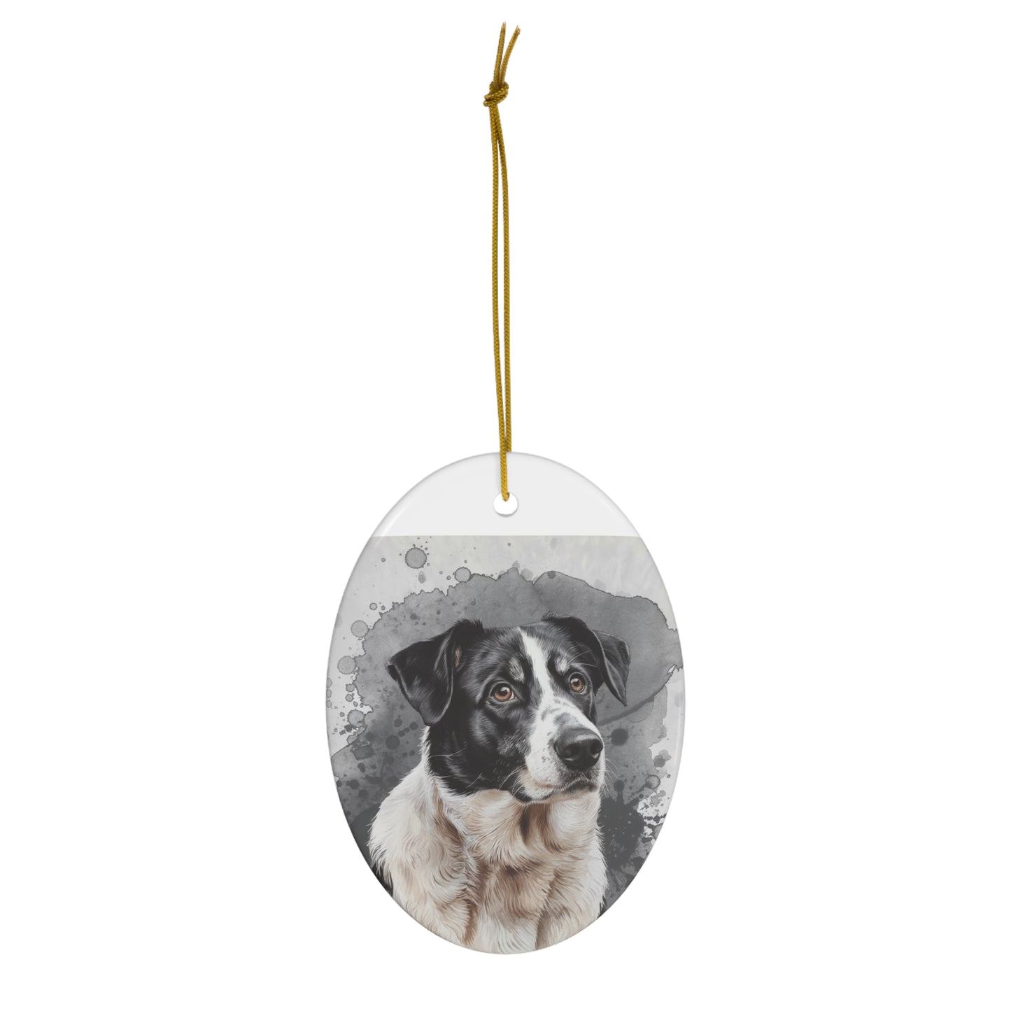 Customized Pet Ceramic Ornament, 1-Pack