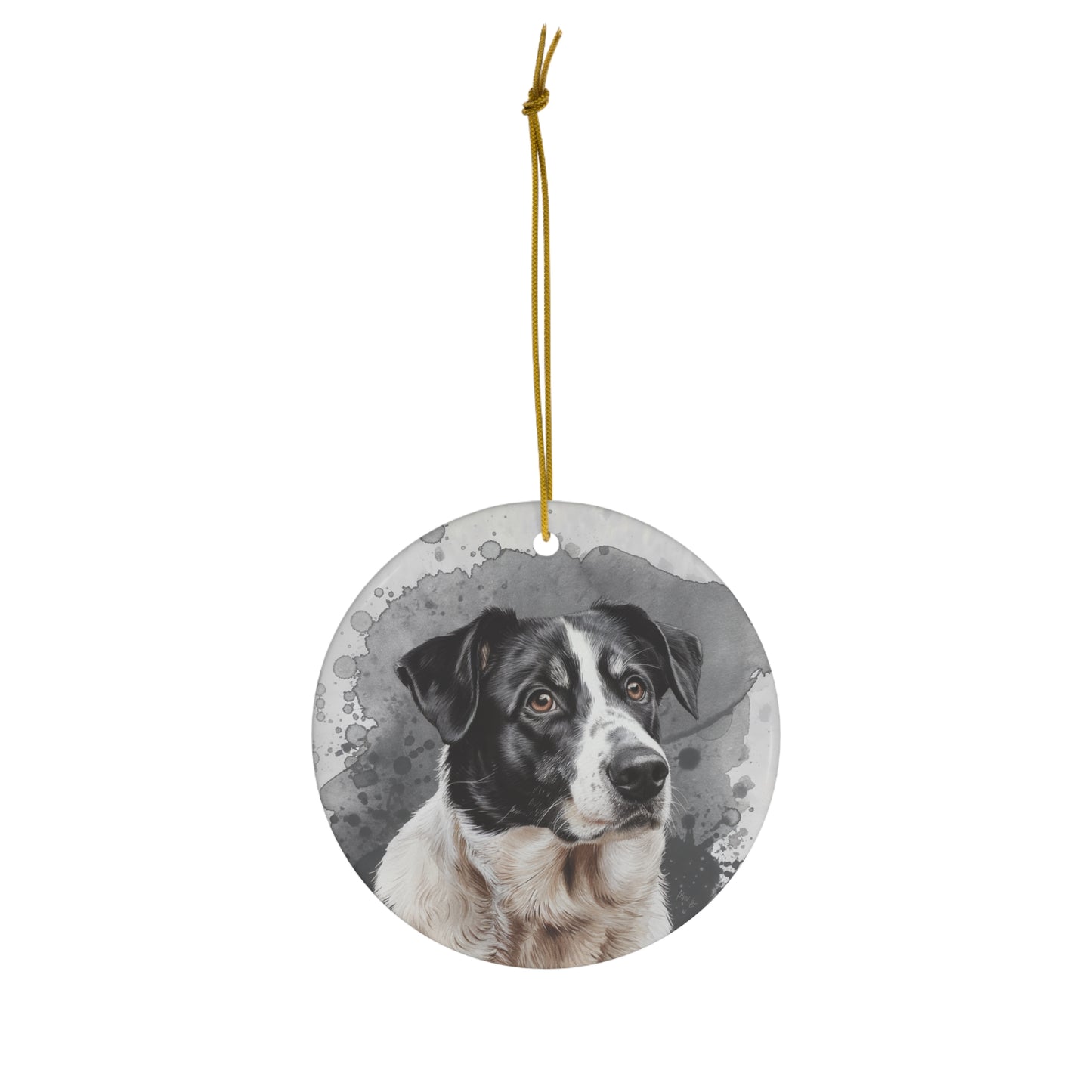 Customized Pet Ceramic Ornament, 1-Pack