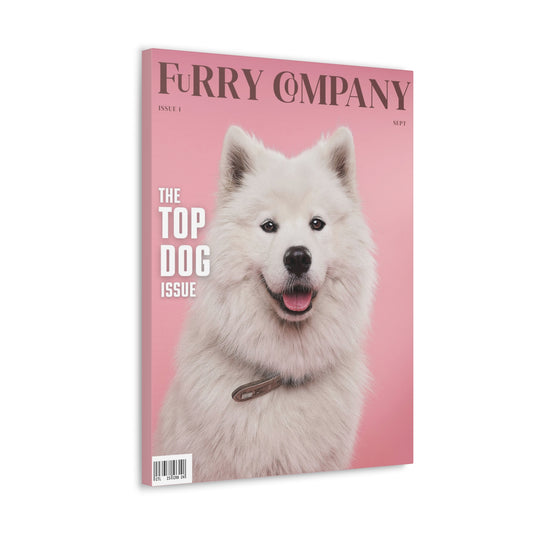 Furry Company - Custom Pet Magazine Portrait