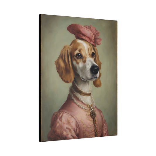 The Pink Lady - Custom Pet Portrait