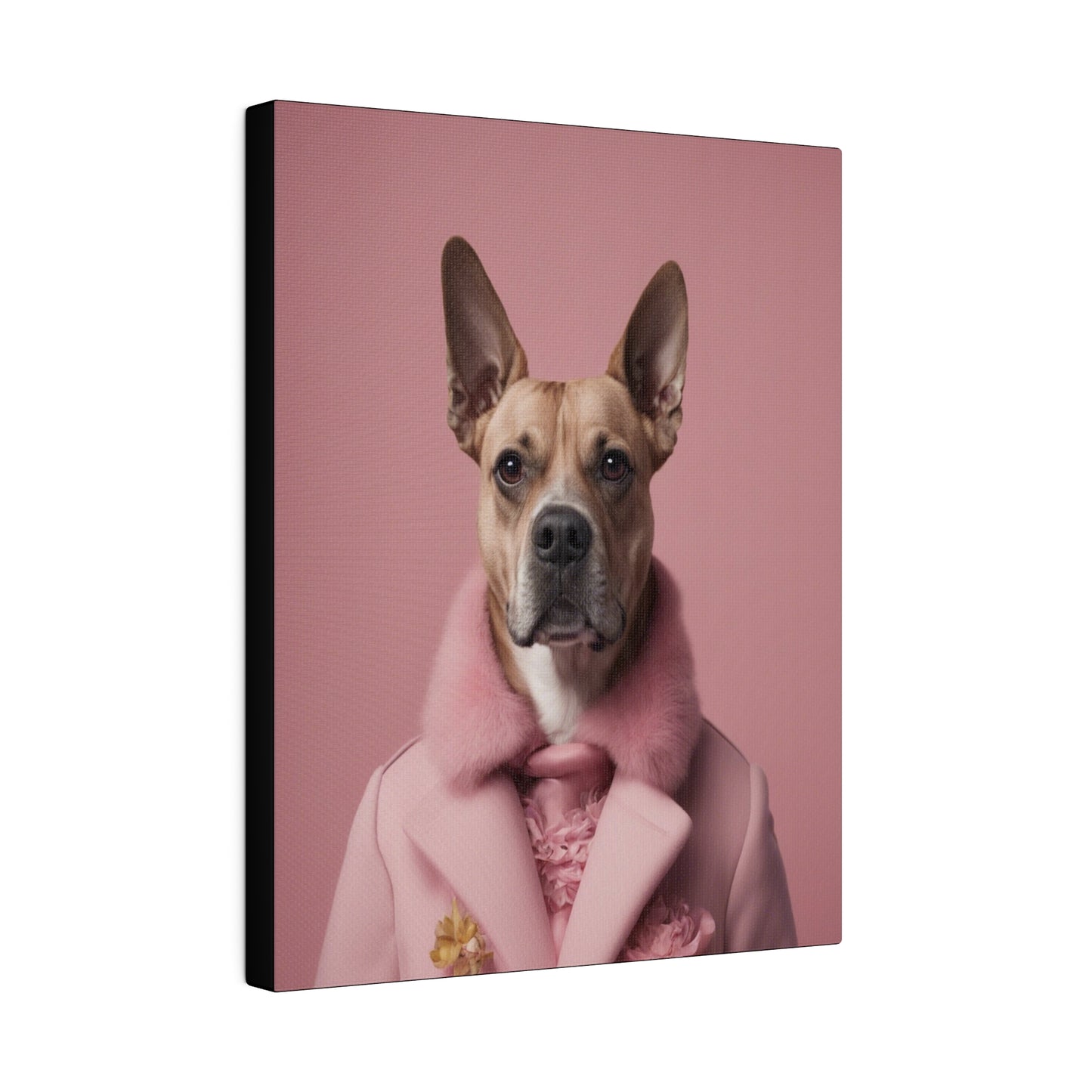 The Pink Model - Custom Pet Portrait