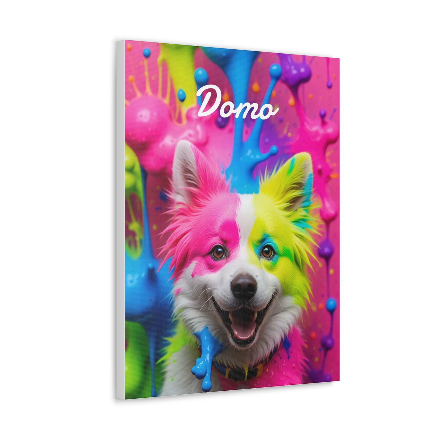 Colour Splash Custom Pet Painting - Custom Pet Portrait