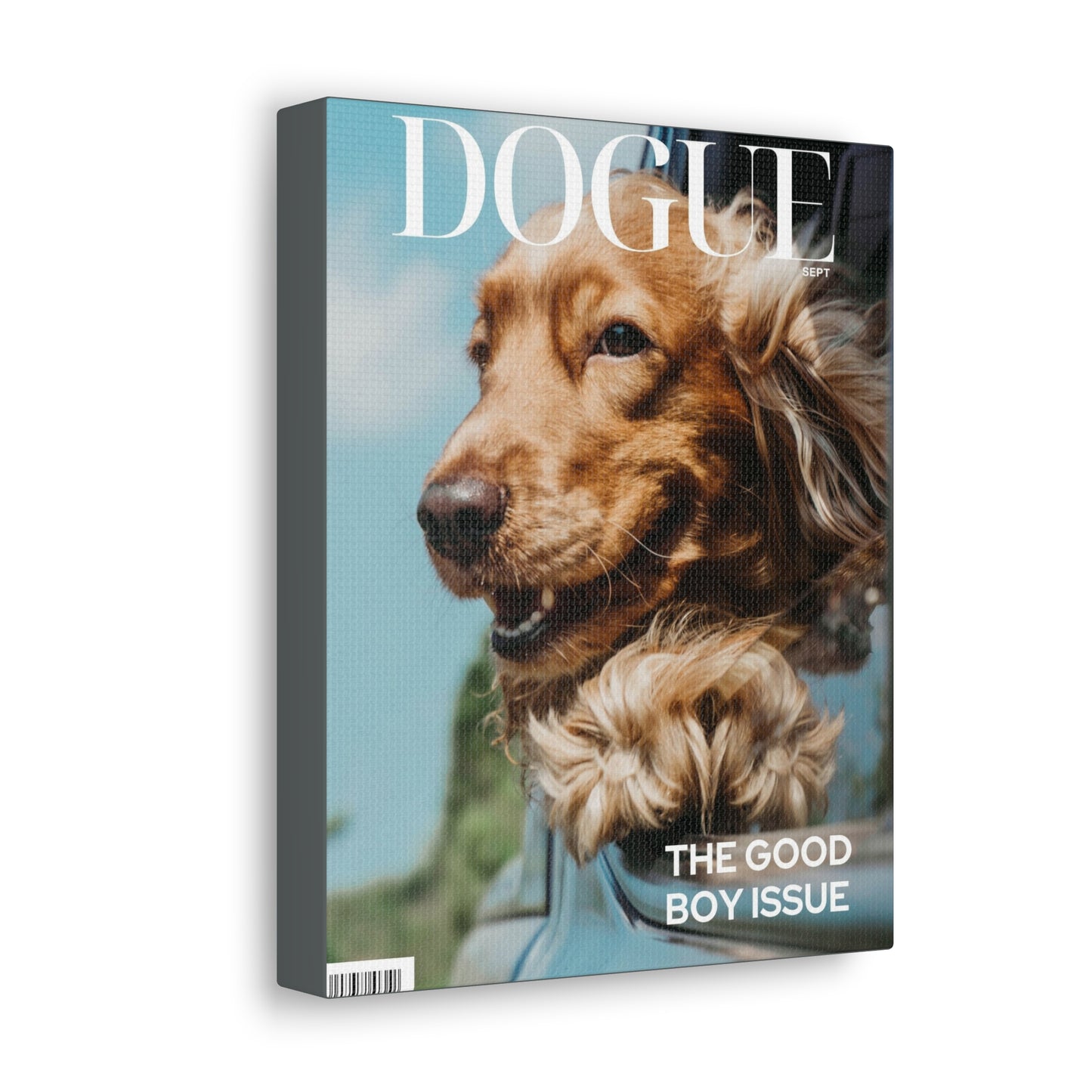 Dogue - Custom Pet Magazine Portrait