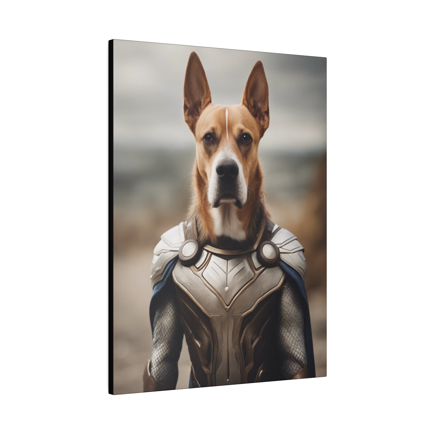 The Warrior - Custom Pet Portrait