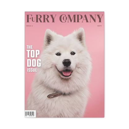 Furry Company - Custom Pet Magazine Portrait