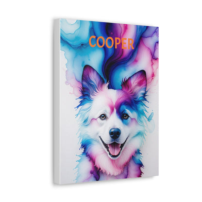 Colour Splash Custom Pet Painting - Custom Pet Portrait