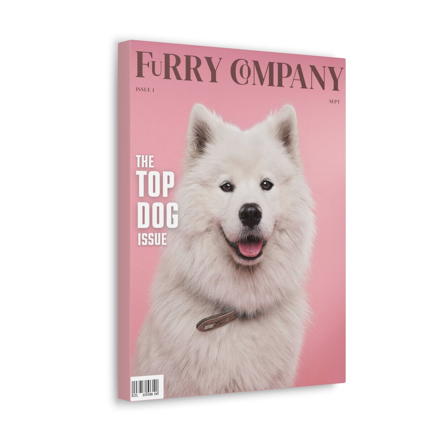 Furry Company - Custom Pet Magazine Portrait