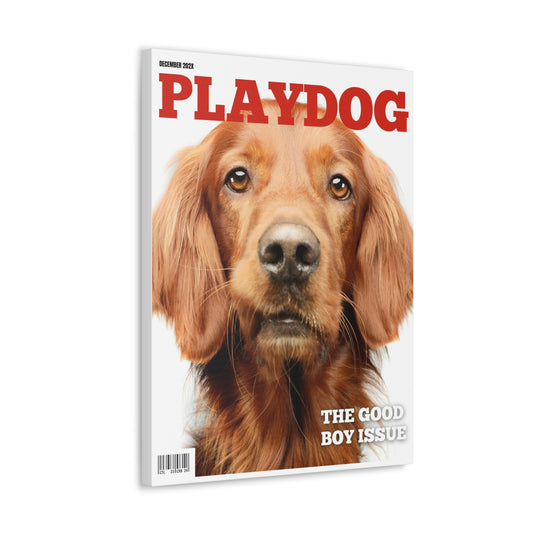 PlayDog - Custom Pet Magazine Portrait