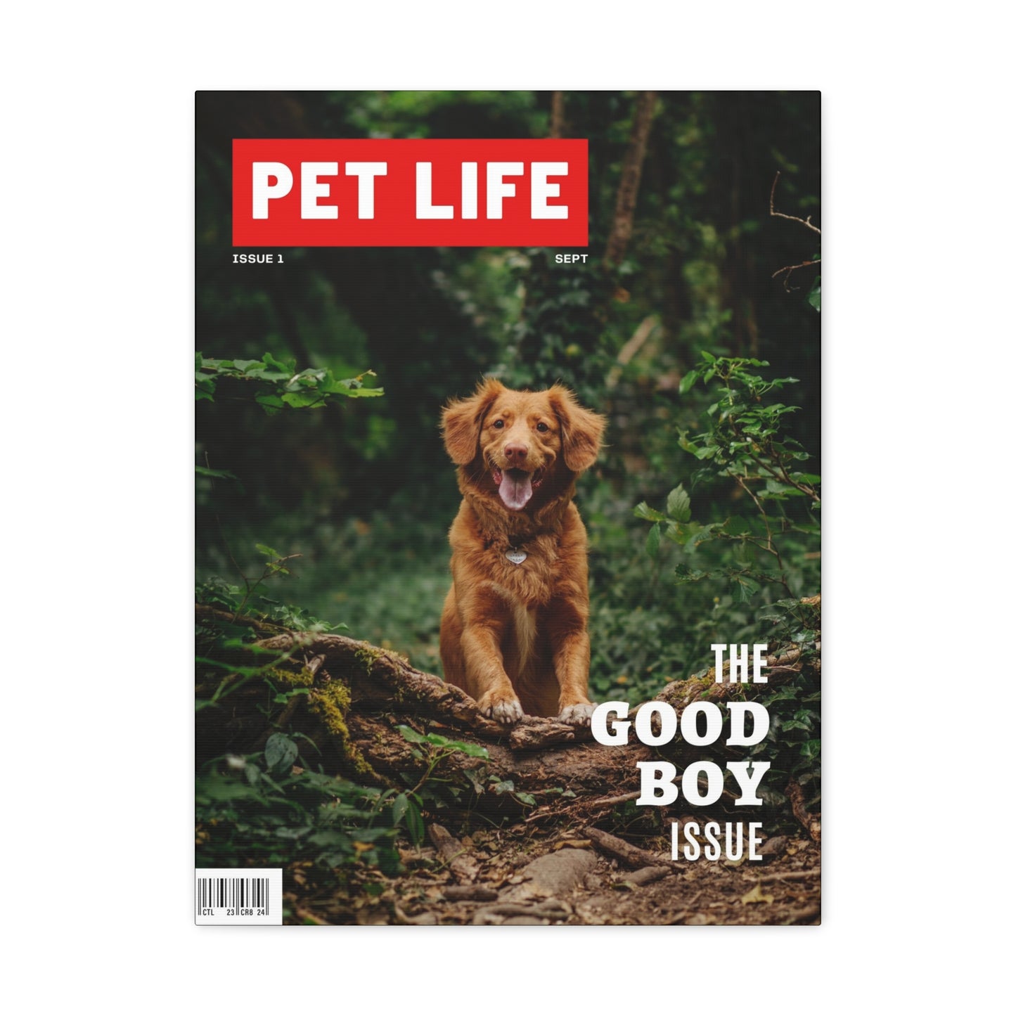 PetLife - Custom Pet Magazine Portrait