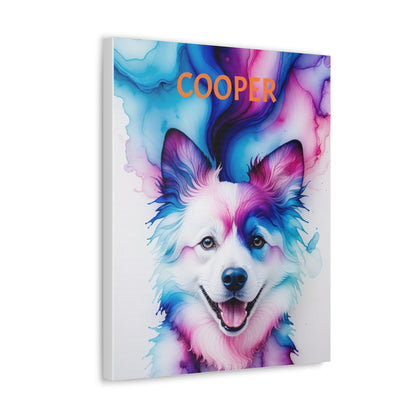 Colour Splash Custom Pet Painting - Custom Pet Portrait