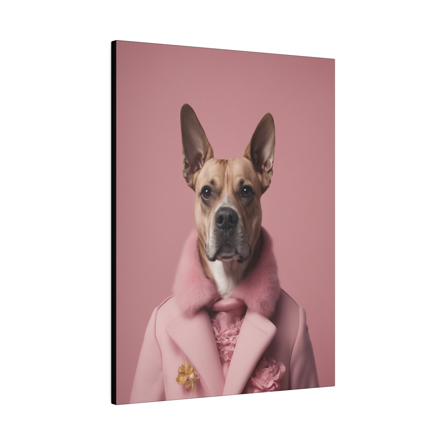 The Pink Model - Custom Pet Portrait