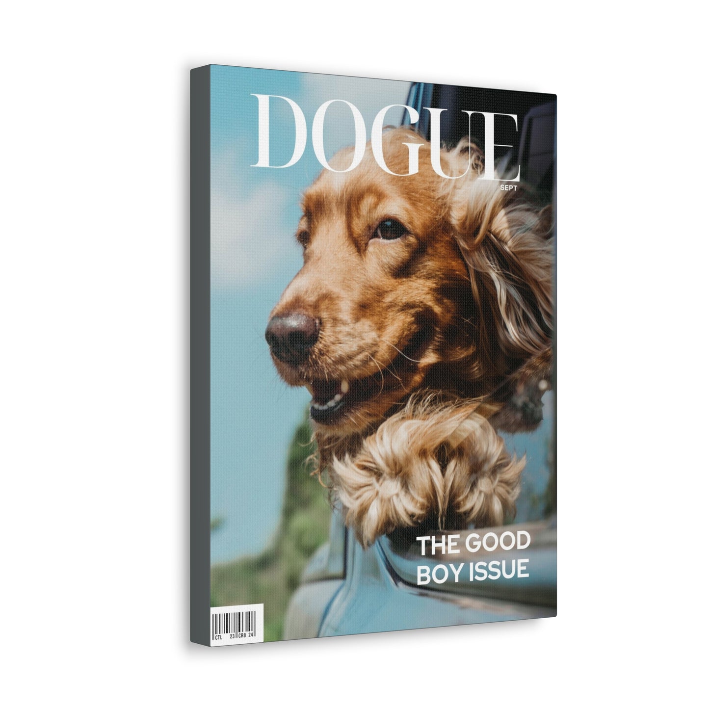 Dogue - Custom Pet Magazine Portrait